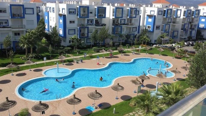 Superbe Appartement Au Centre De Cabo Negro En Residence Avec Piscines Et Tobogan Zewnętrze zdjęcie