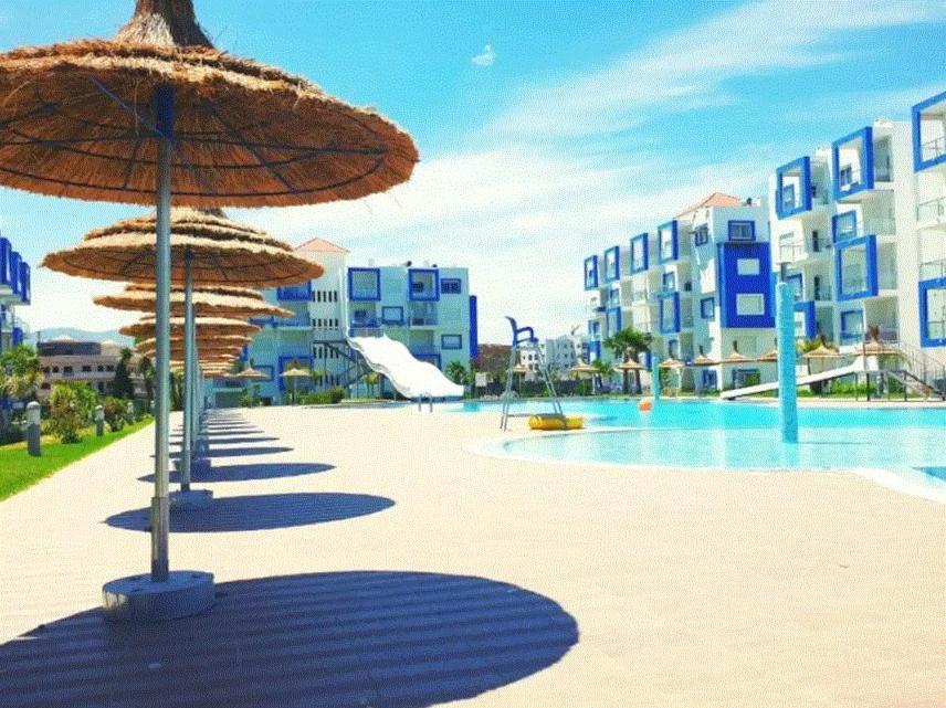 Superbe Appartement Au Centre De Cabo Negro En Residence Avec Piscines Et Tobogan Zewnętrze zdjęcie